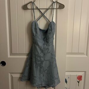 Blue Windsor Dress